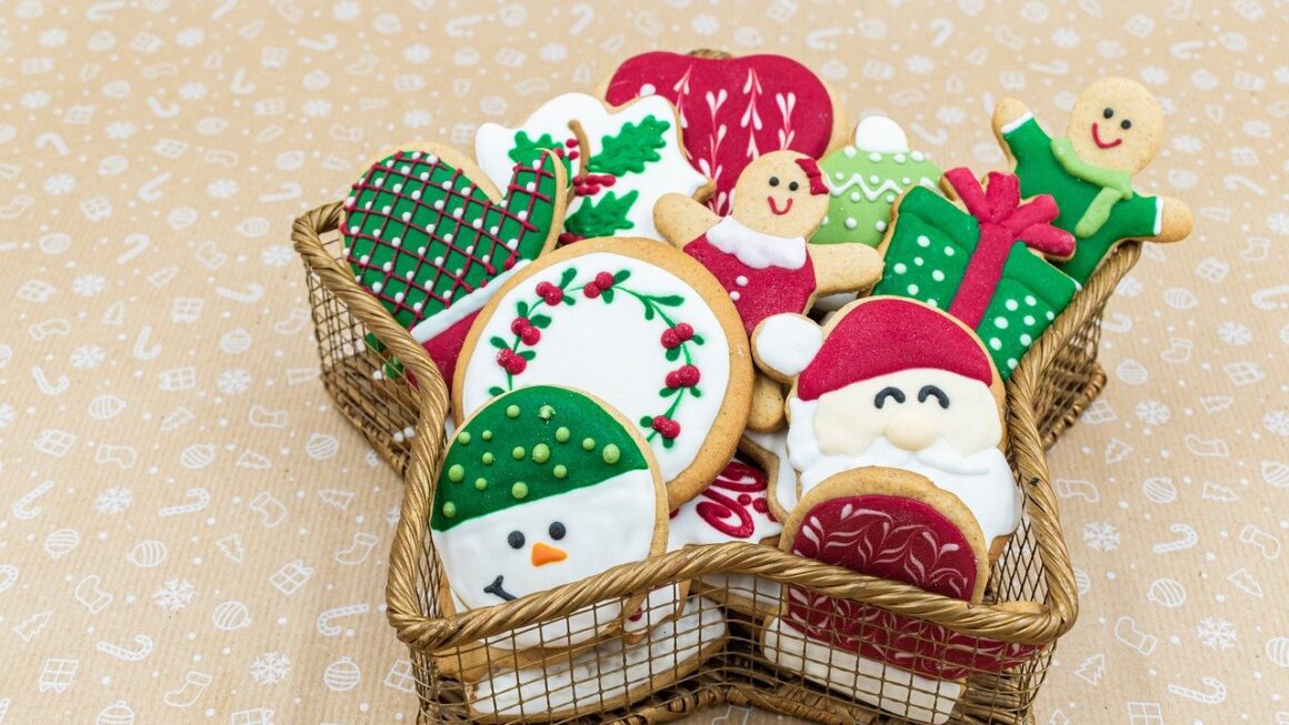 Biscoitos de Natal Decorados