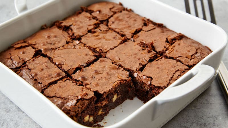 Receita fácil de Brownie de Chocolate