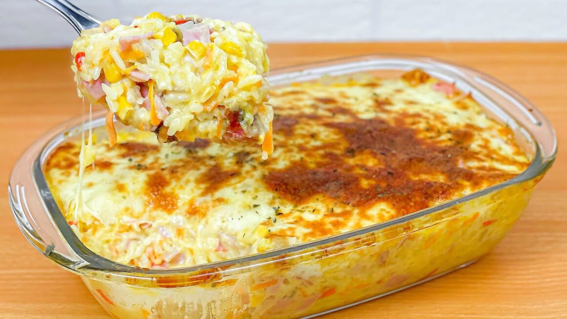 O Arroz de Forno Mais Cremoso Que Você Já Provou: Receita Fácil e Deliciosa